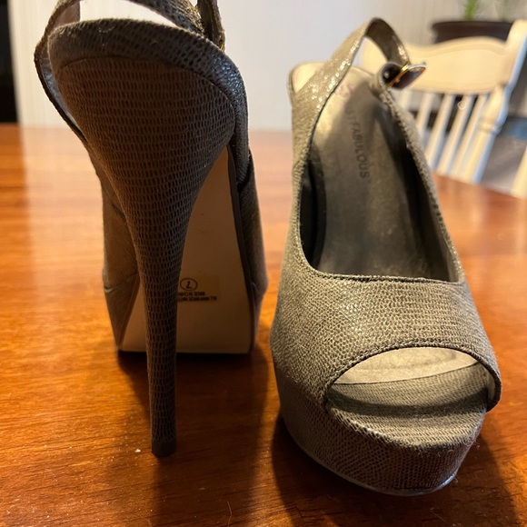 Just Fabulous Women’s Heel Size 7 - Picture 5 of 5